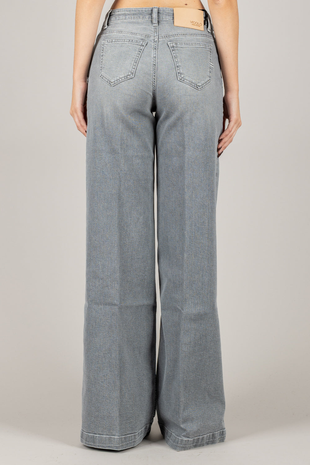 VICOLO - DF5240 - JEANS ELENA TASCA FILO