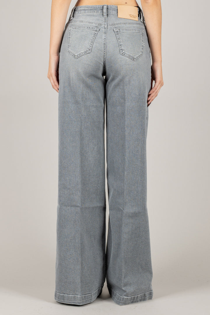 VICOLO - DF5240 - JEANS ELENA TASCA FILO