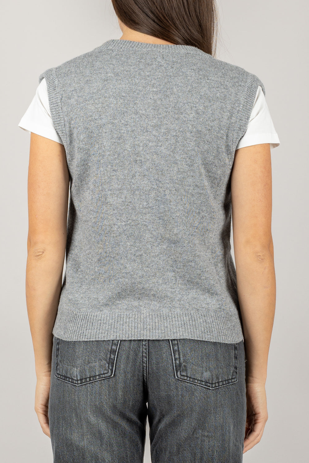 TENSIONE IN - D80968 - GILET SCOLLO A V