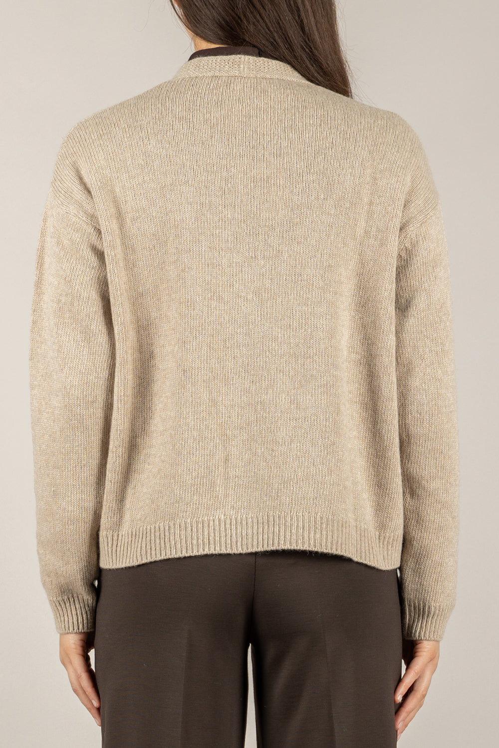 TENSIONE IN - D80926 - CARDIGAN TRE BOTTONI