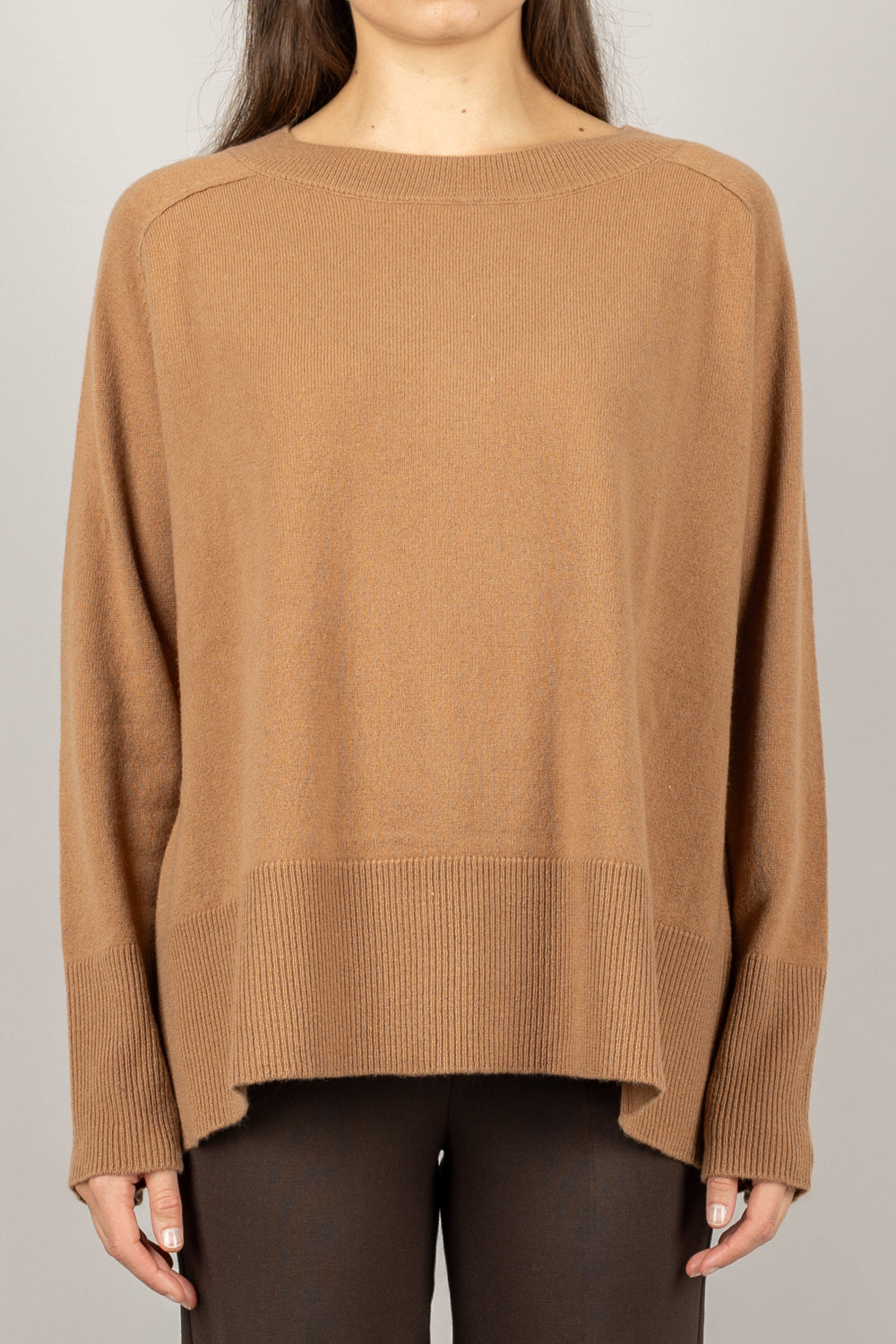 TENSIONE IN - WL157AI25 - MAGLIA OVER CON SPACCHI POSTERIORI