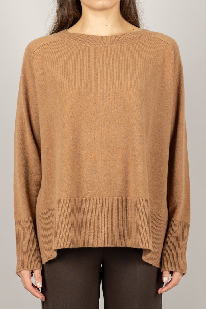 TENSIONE IN - WL157AI25 - MAGLIA OVER CON SPACCHI POSTERIORI