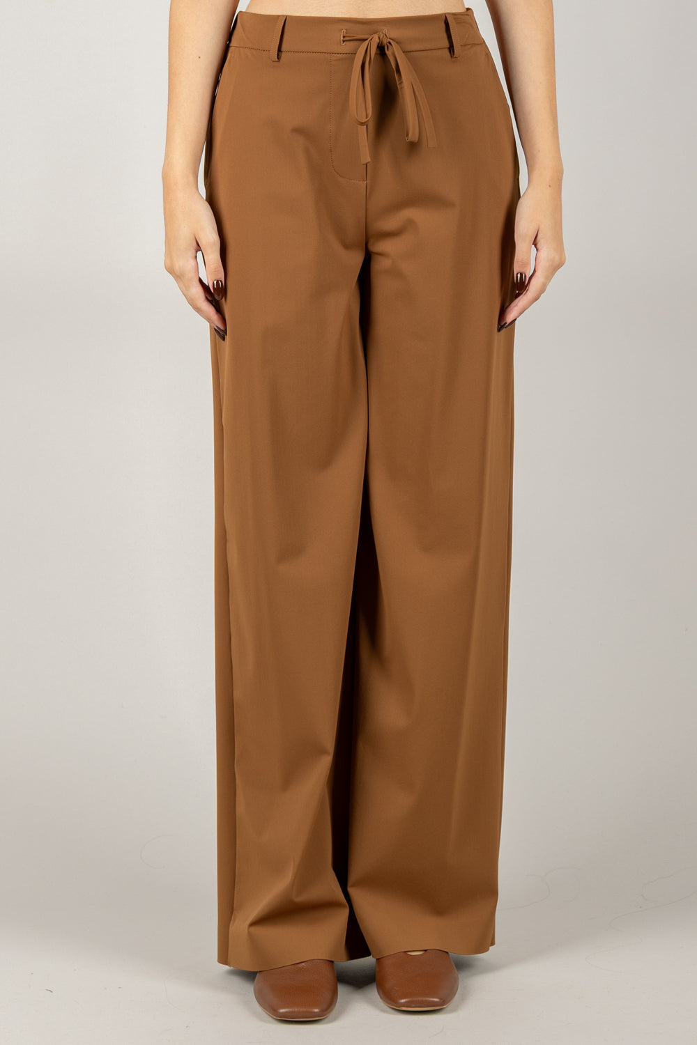 MM MaxMara - 2526786057 - PANTALONE PALAZZO COULISSE VERRES