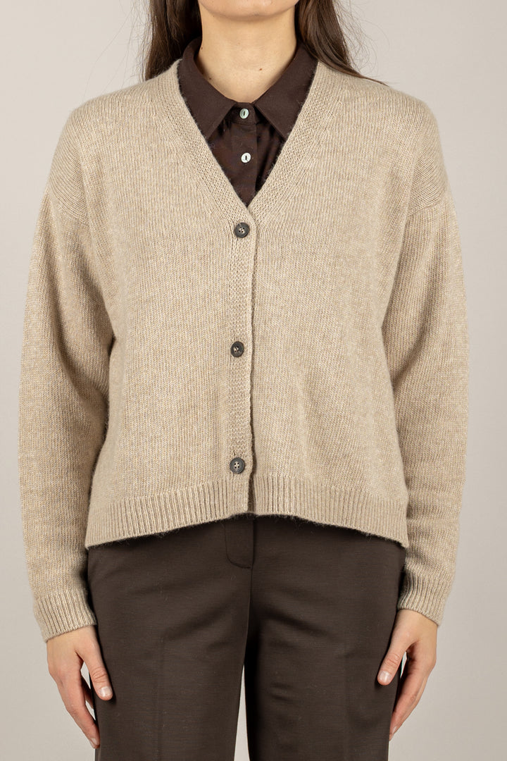 TENSIONE IN - D80926 - CARDIGAN TRE BOTTONI