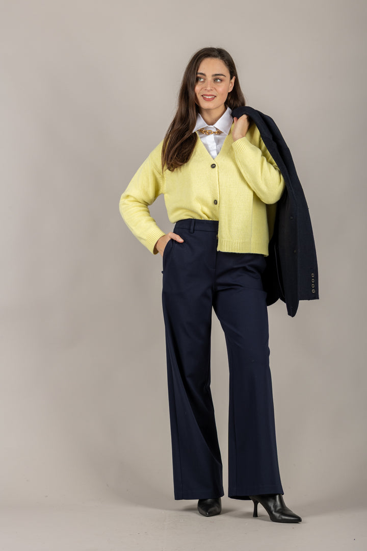 TENSIONE IN - D80926 - CARDIGAN TRE BOTTONI