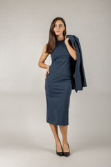 MM MaxMara - 2526626097600 - ABITO GIROMANICA JERSEY ECRU