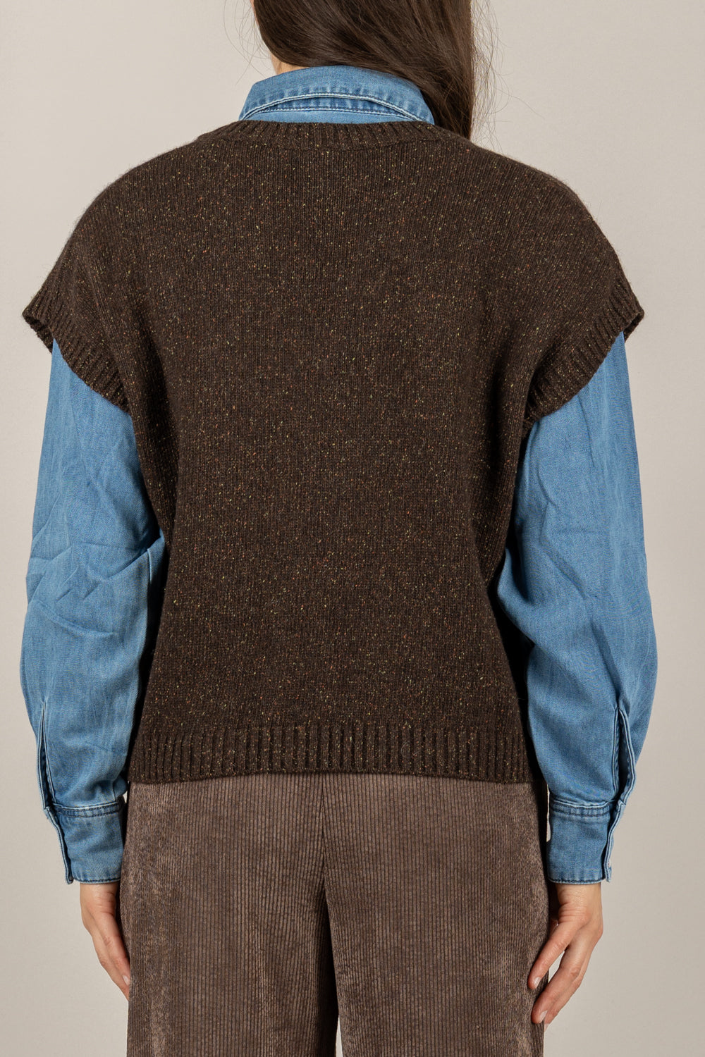 TENSIONE IN - D82018 - GILET CON SPILLA