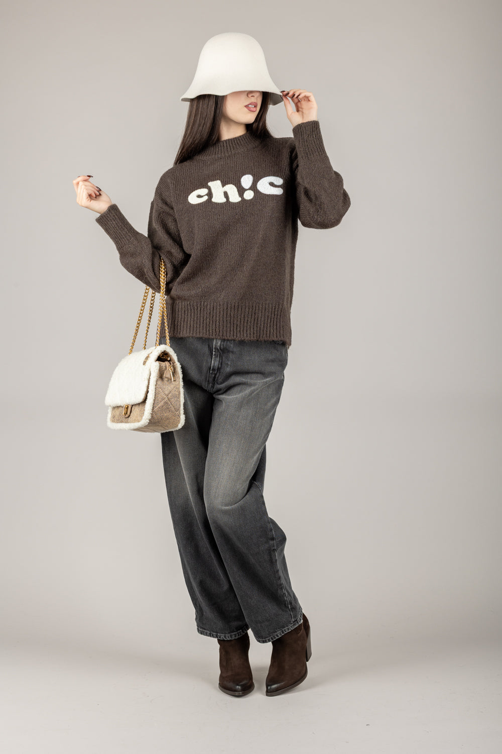 KONTATTO - 3M1011NT - MAGLIA GIROCOLLO CH!C