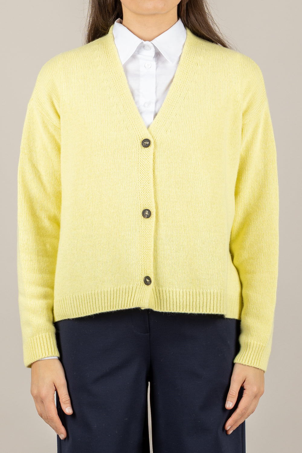 TENSIONE IN - D80926 - CARDIGAN TRE BOTTONI