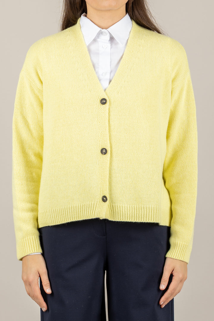 TENSIONE IN - D80926 - CARDIGAN TRE BOTTONI
