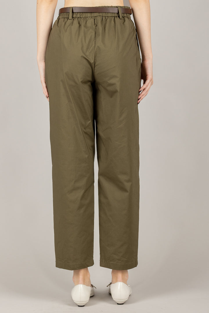 TENSIONE IN - 25P7865 - PANTALONE GAMBA DRITTA CON CINTA