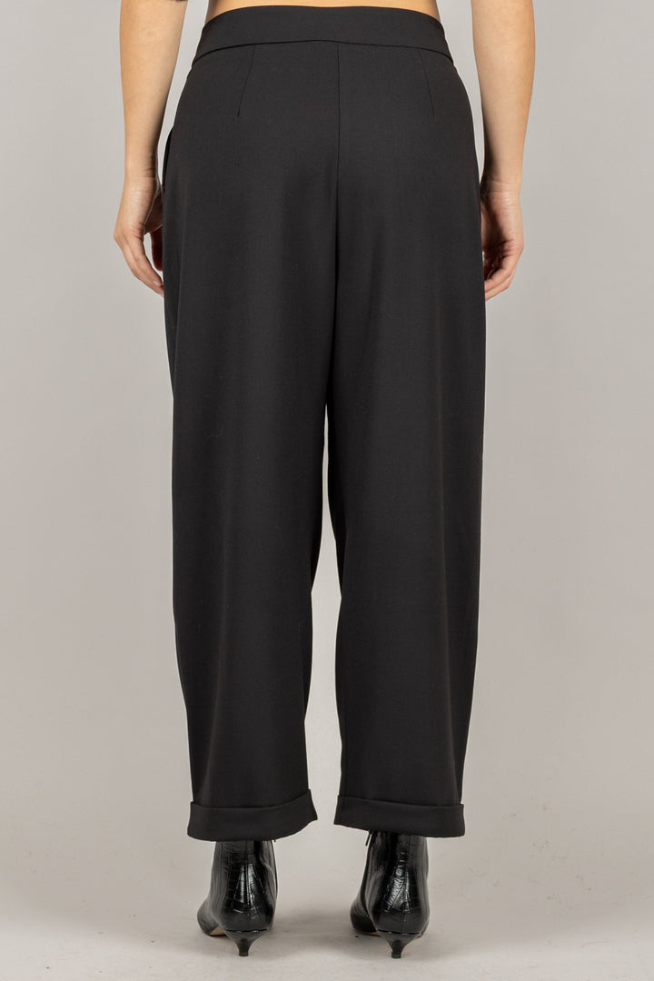 TENSIONE IN - 26P1209 - PANTALONE BAGGY CON PINCES