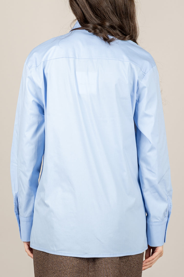 TENSIONE IN - 26C1360 - CAMICIA CON CRAVATTA E SPILLE