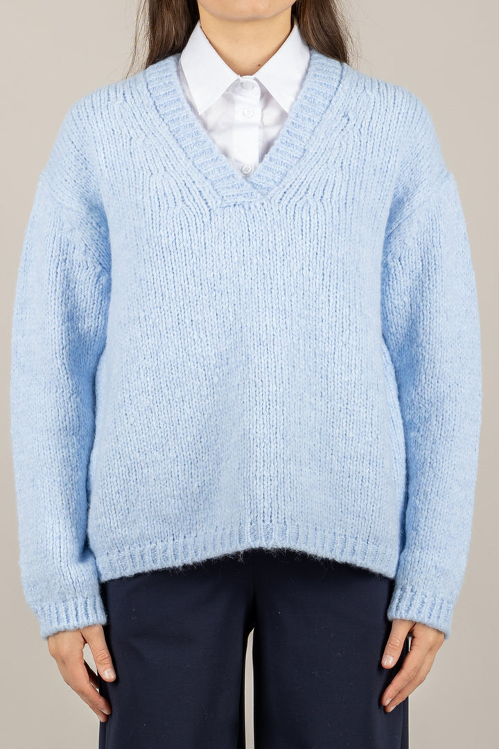 VICOLO - 33063F - MAGLIA SCOLLO A V