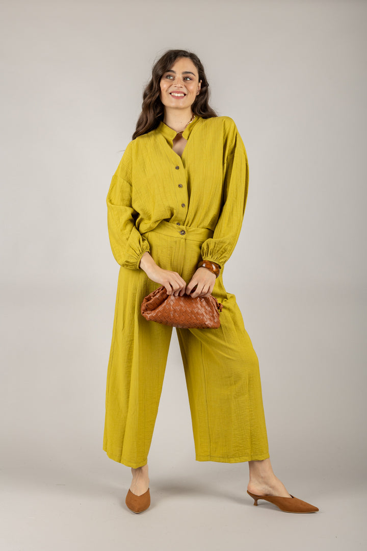 TENSIONE IN - 25C7640 - CAMICIA GOFFRATA