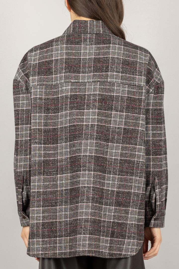 VICOLO - TF1863 - CAMICIA CHECK FLANELLA