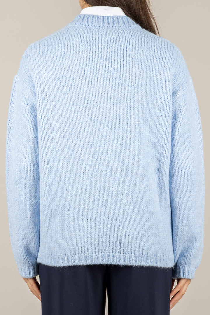 VICOLO - 33063F - MAGLIA SCOLLO A V