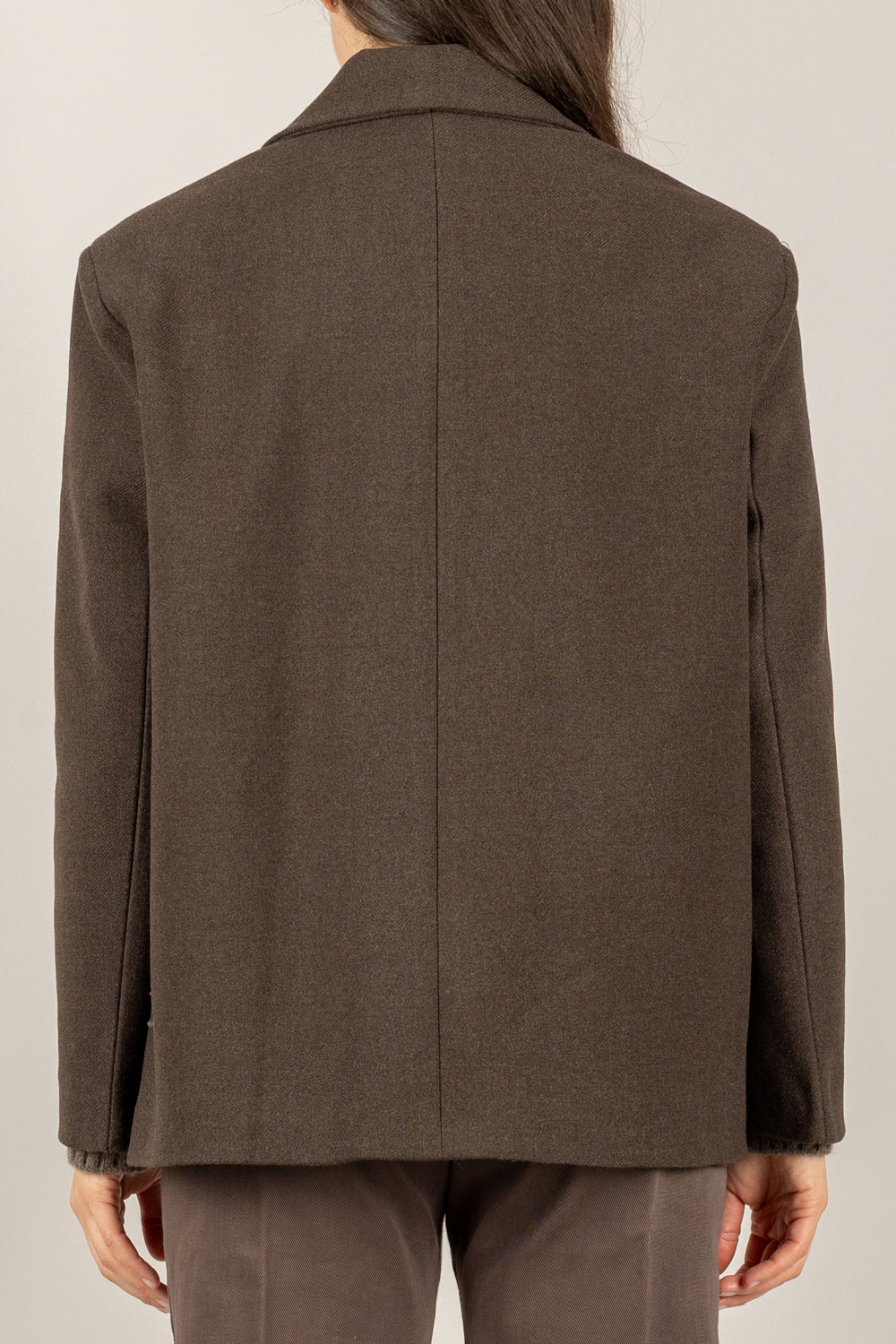 VICOLO - TF2162 - GIACCA CAPPOTTO DOPPIO PETTO