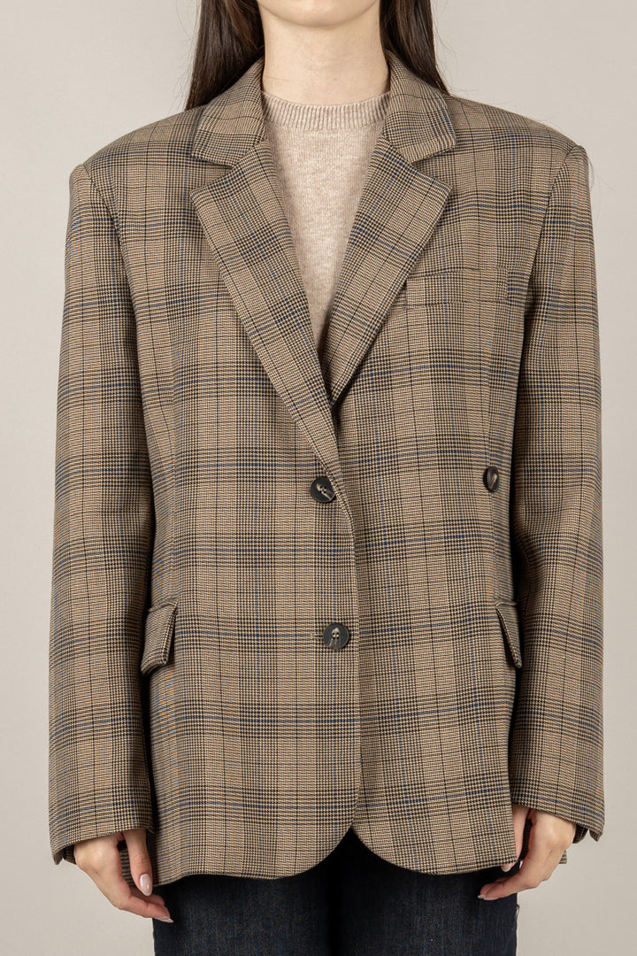 TENSIONE IN - W25J966 - GIACCA PRINCIPE DI GALLES OVER