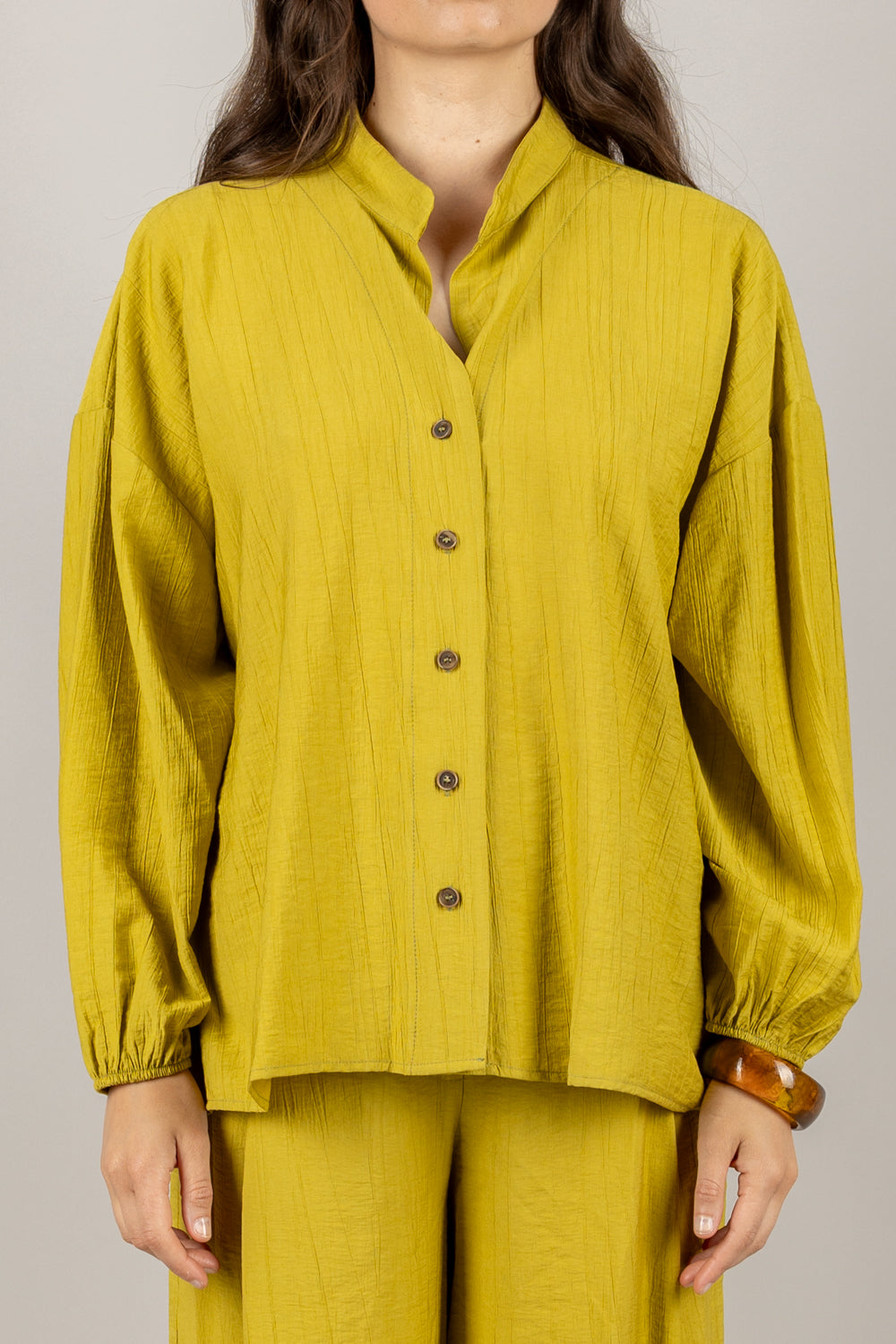 TENSIONE IN - 25C7640 - CAMICIA GOFFRATA