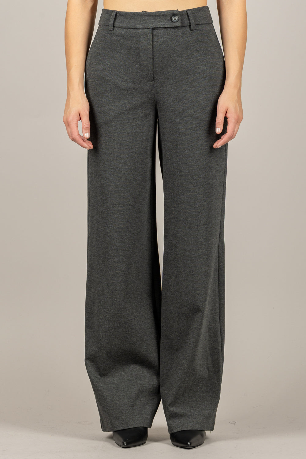 TENSIONE IN - 26P1305 - PANTALONE PALAZZO PUNTO MILANO