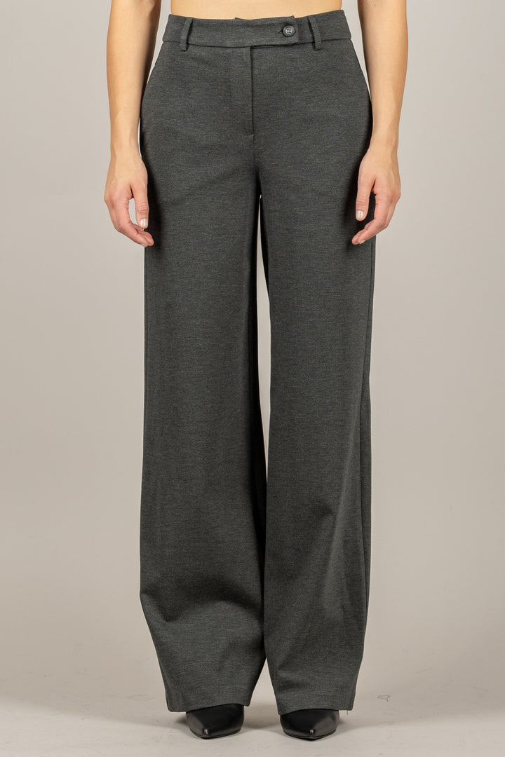 TENSIONE IN - 26P1305 - PANTALONE PALAZZO PUNTO MILANO