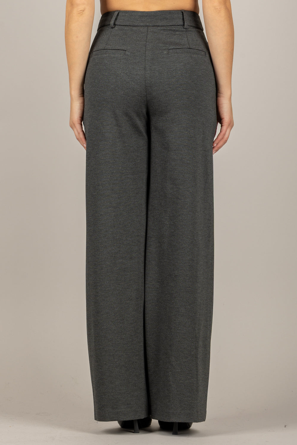 TENSIONE IN - 26P1305 - PANTALONE PALAZZO PUNTO MILANO