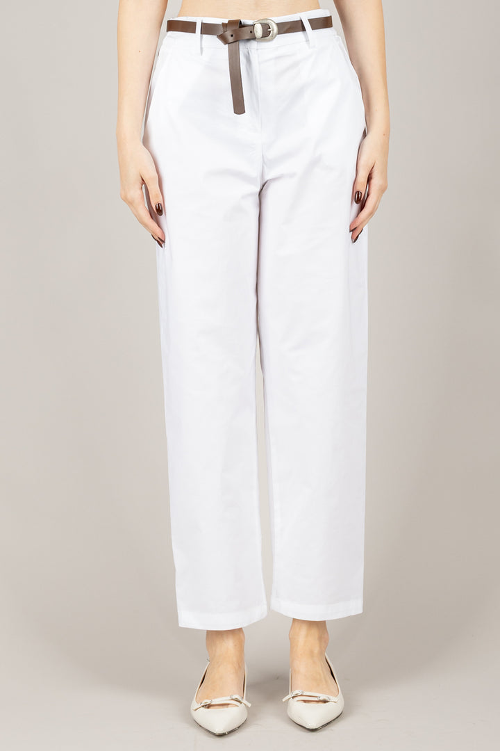 TENSIONE IN - 25P7865 - PANTALONE GAMBA DRITTA CON CINTA
