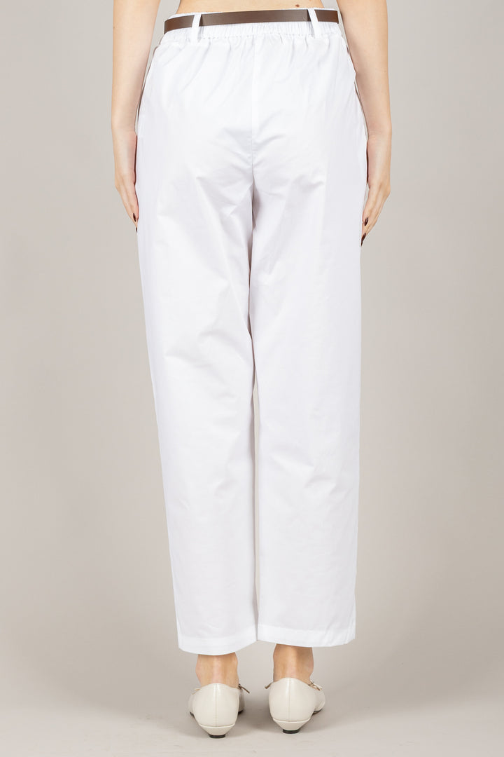 TENSIONE IN - 25P7865 - PANTALONE GAMBA DRITTA CON CINTA
