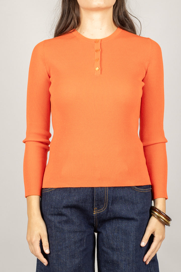 VICOLO - 22125F - MAGLIA COSTINE CON BOTTONCINI