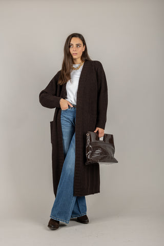 KONTATTO - 3M1034NI - CARDIGAN LUNGO