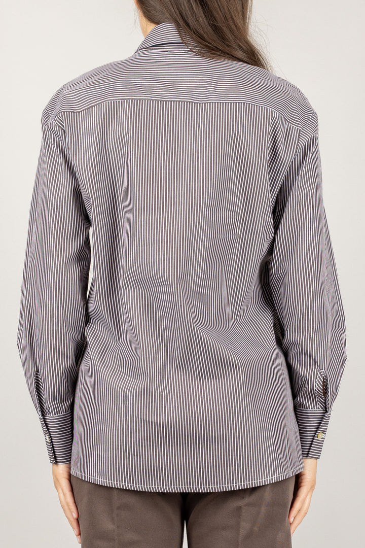 TENSIONE IN - 26C965 - CAMICIA OVER GESSATA