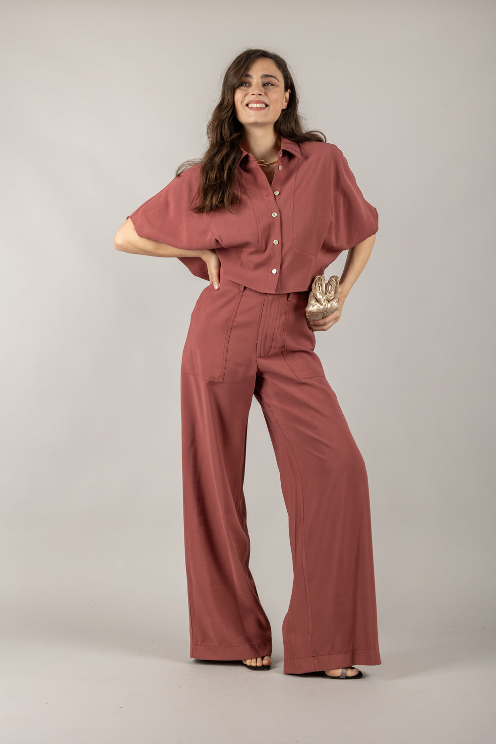 DIXIE - C648W182 - CAMICIA CORTA MANICA A 3/4