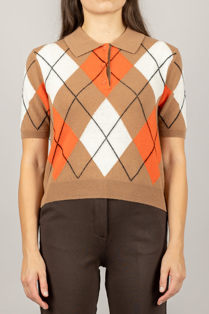 TENSIONE IN - WL1055 - MAGLIA POLO MANICHE CORTE