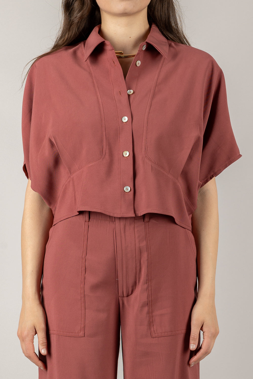 DIXIE - C648W182 - CAMICIA CORTA MANICA A 3/4