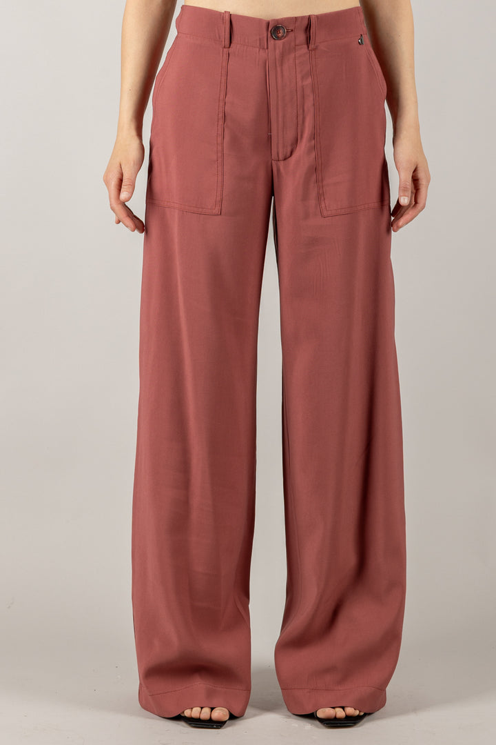 DIXIE - P648W237 - PANTALONE AMPIO CON TASCONI