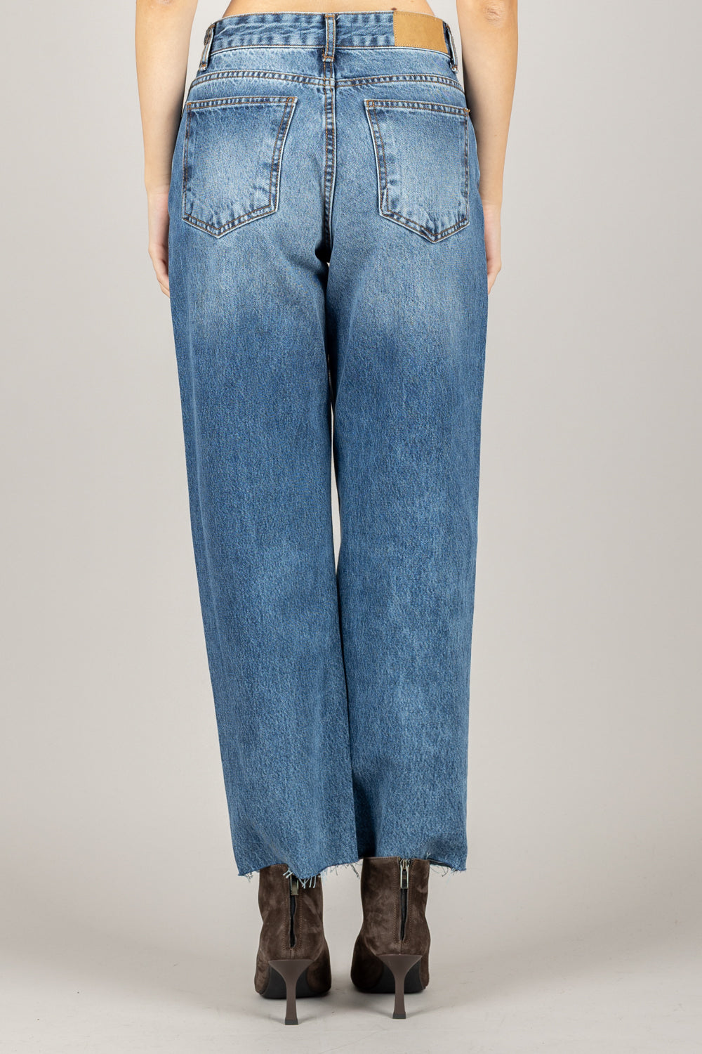 TENSIONE IN - CJ12701  - JEANS TAGLIO VIVO