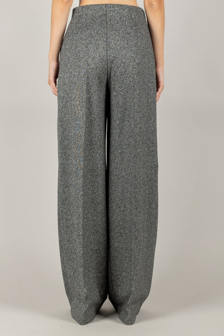 MM MaxMara - 2526786128600 - PANTALONE PALAZZO CON PINCES CALI