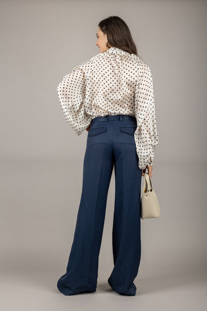 VICOLO - TD1545 - PANTALONE A PALAZZO