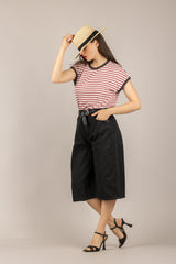 DIXIE - T262A153 - T-SHIRT A RIGHE MOSTO