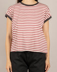 DIXIE - T262A153 - T-SHIRT A RIGHE MOSTO