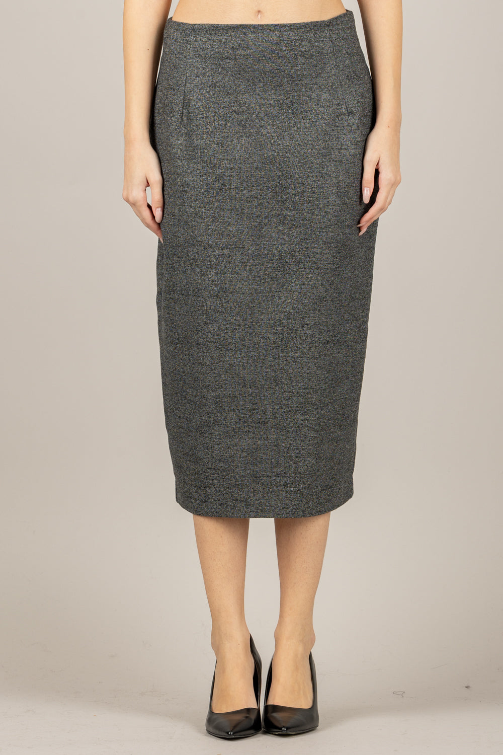 TENSIONE IN - W25G885 - GONNA A MATITA CON SPACCO POSTERIORE