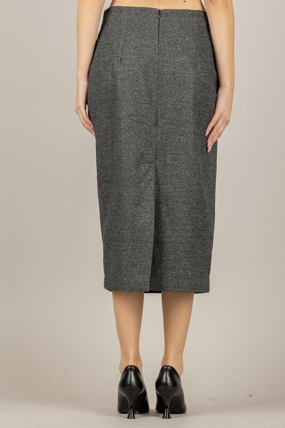 TENSIONE IN - W25G885 - GONNA A MATITA CON SPACCO POSTERIORE