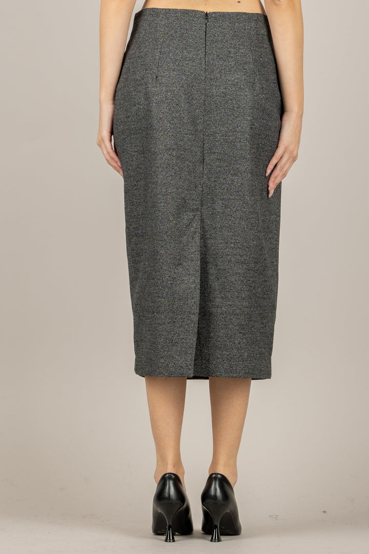 TENSIONE IN - W25G885 - GONNA A MATITA CON SPACCO POSTERIORE