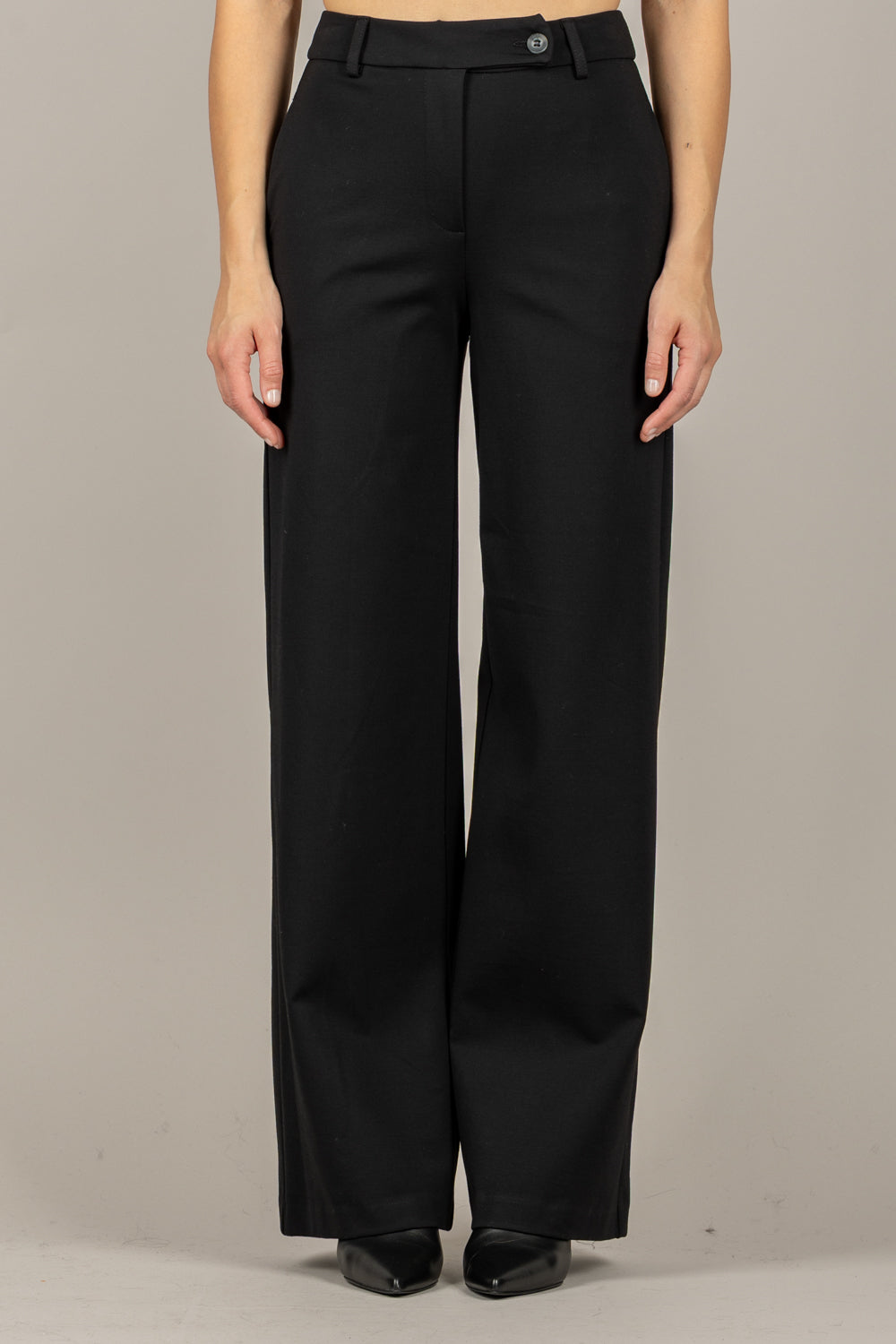 TENSIONE IN - 26P1305 - PANTALONE PALAZZO PUNTO MILANO