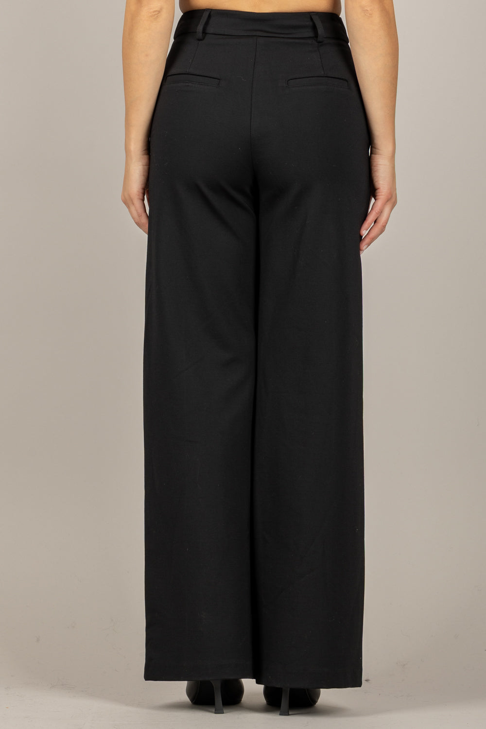 TENSIONE IN - 26P1305 - PANTALONE PALAZZO PUNTO MILANO