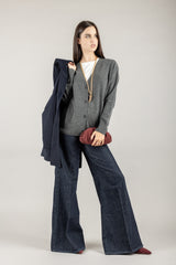 MM MaxMara - 2526346038600 - CARDIGAN IN MAGLIA TENENTE