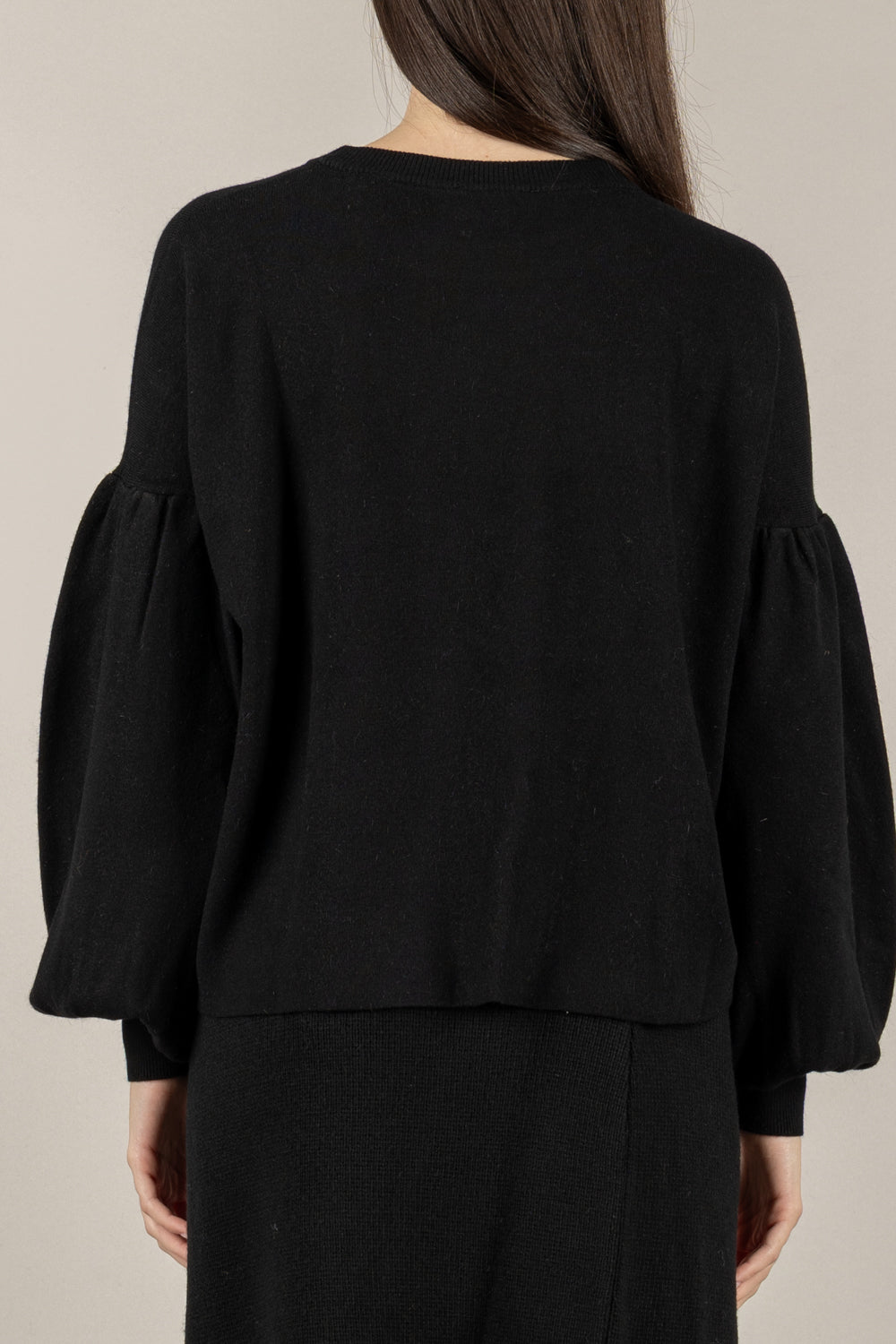 VICOLO - 22090F - MAGLIA CON MANICHE A PALLONCINO