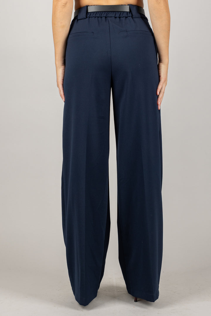 TENSIONE IN - 26P1046 - PANTALONE GAMBA DRITTA CON CINTURA