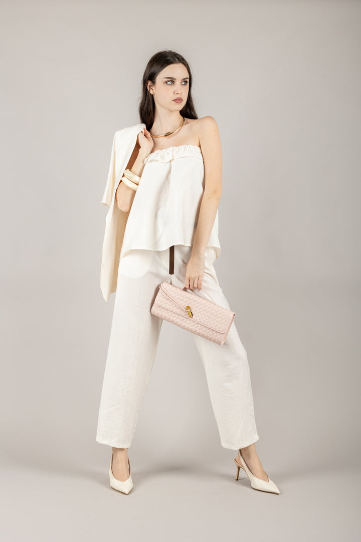 TENSIONE IN - 25P7626 - PANTALONE CON CINTA
